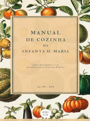 cover image of Manual de Cozinha da Infanta D. Maria